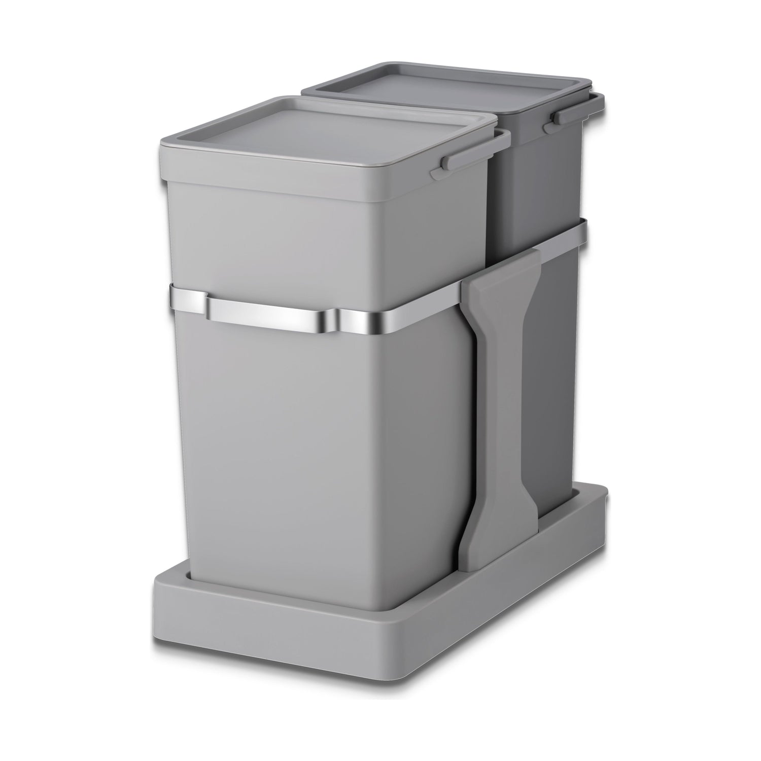Deco Duo Pull Out Recycling Bin 20L+15L
