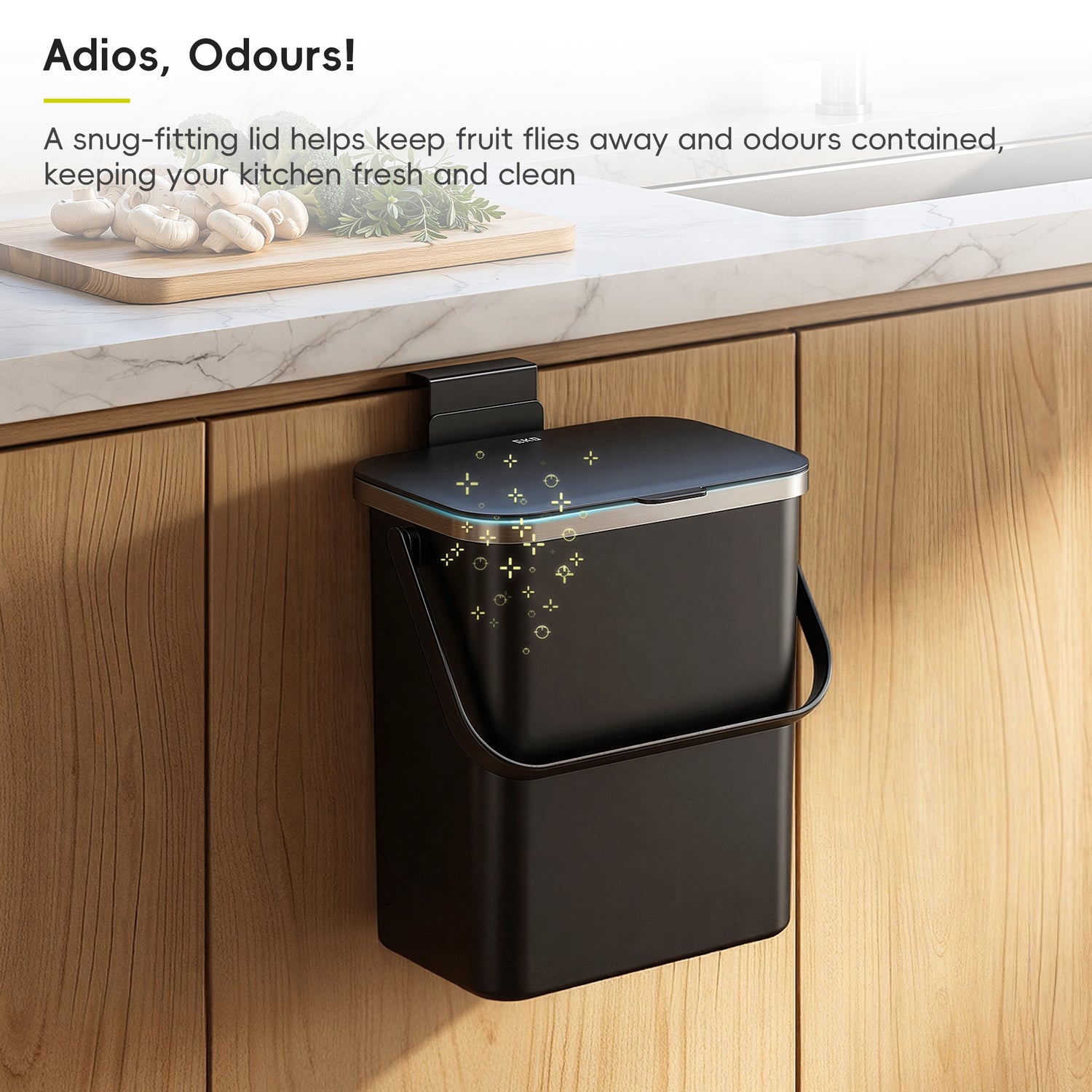 Puro Plus Food Waste Caddy 10L