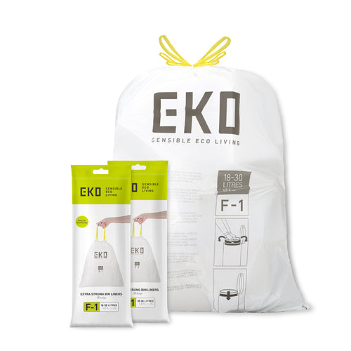 Bundle of Size F-1 Bin Liners 18L-28L