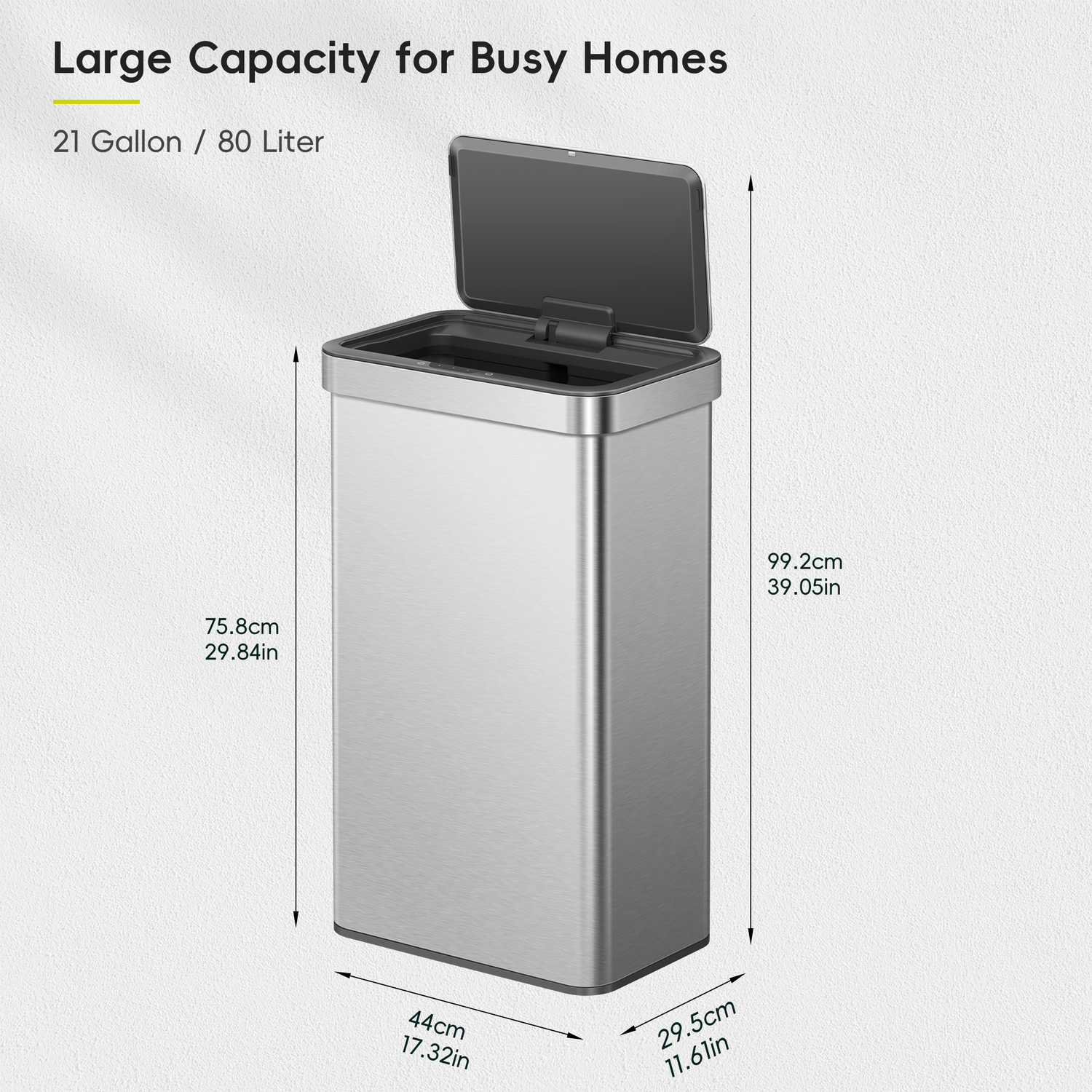 Econova Sensor Bin 80L