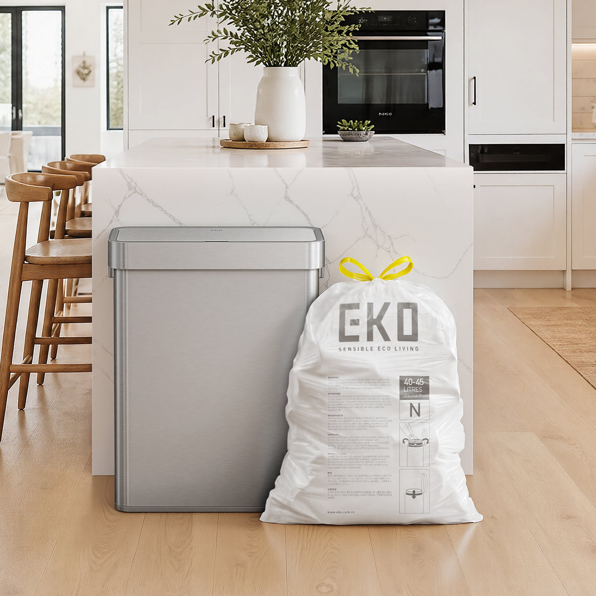 Size N Bin Liners 40L-45L, 20 bags