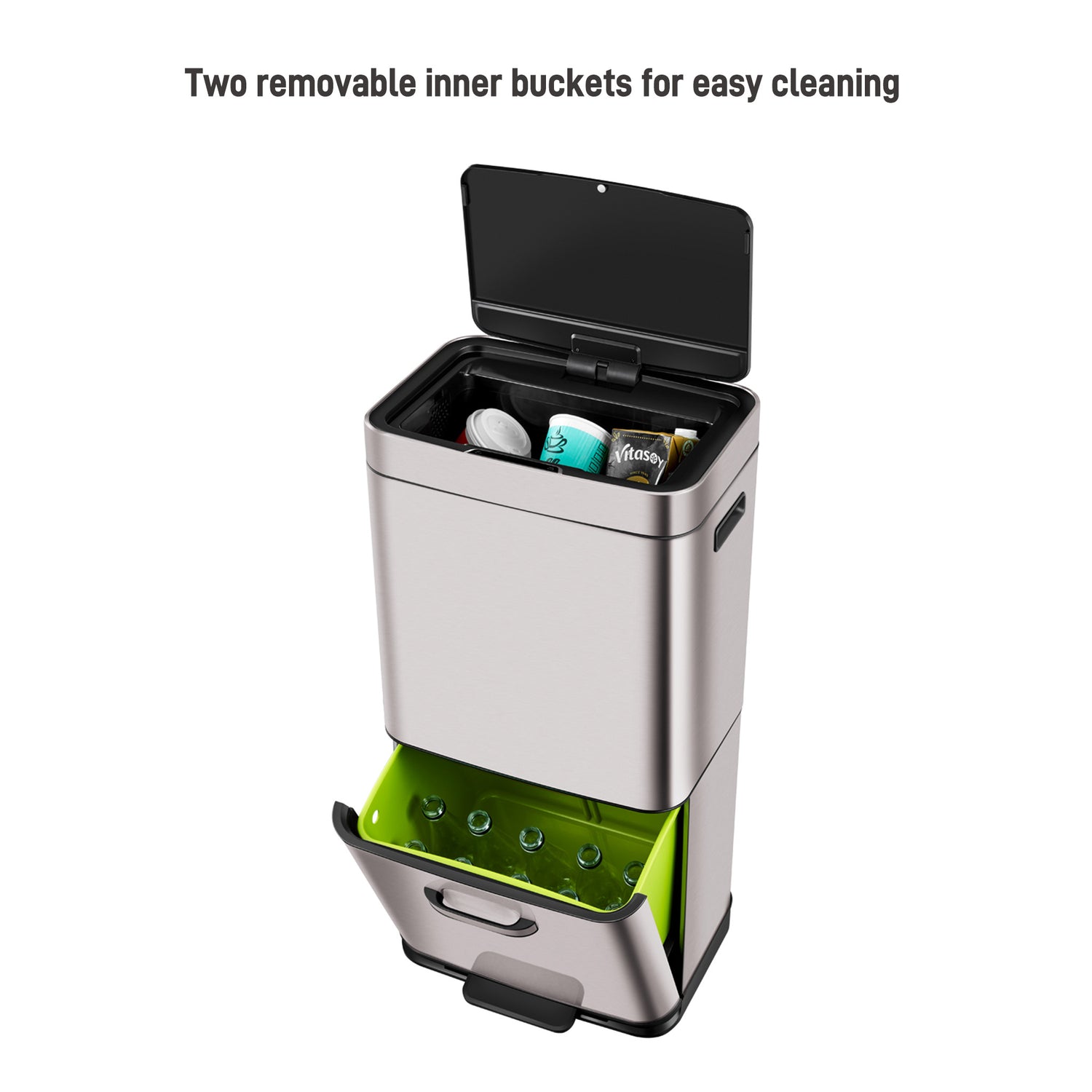 Himalaya Recycling Sensor Bin 35L+25L