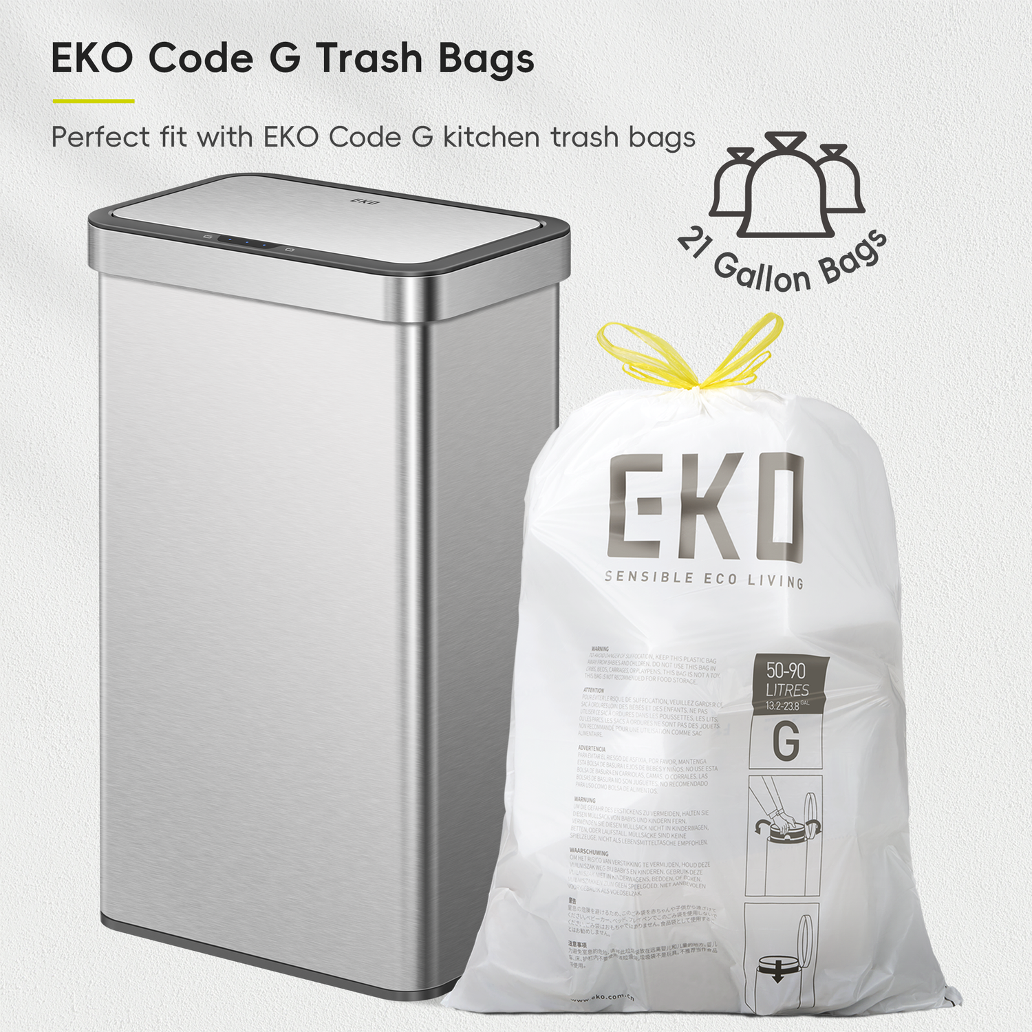 Econova Sensor Bin 80L
