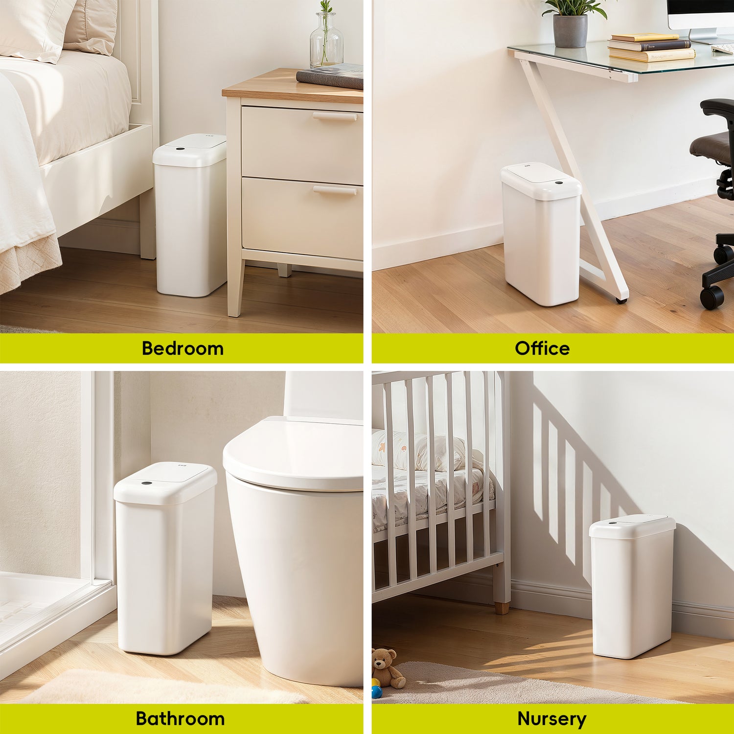 Morandi Slim Sensor Bin 10L