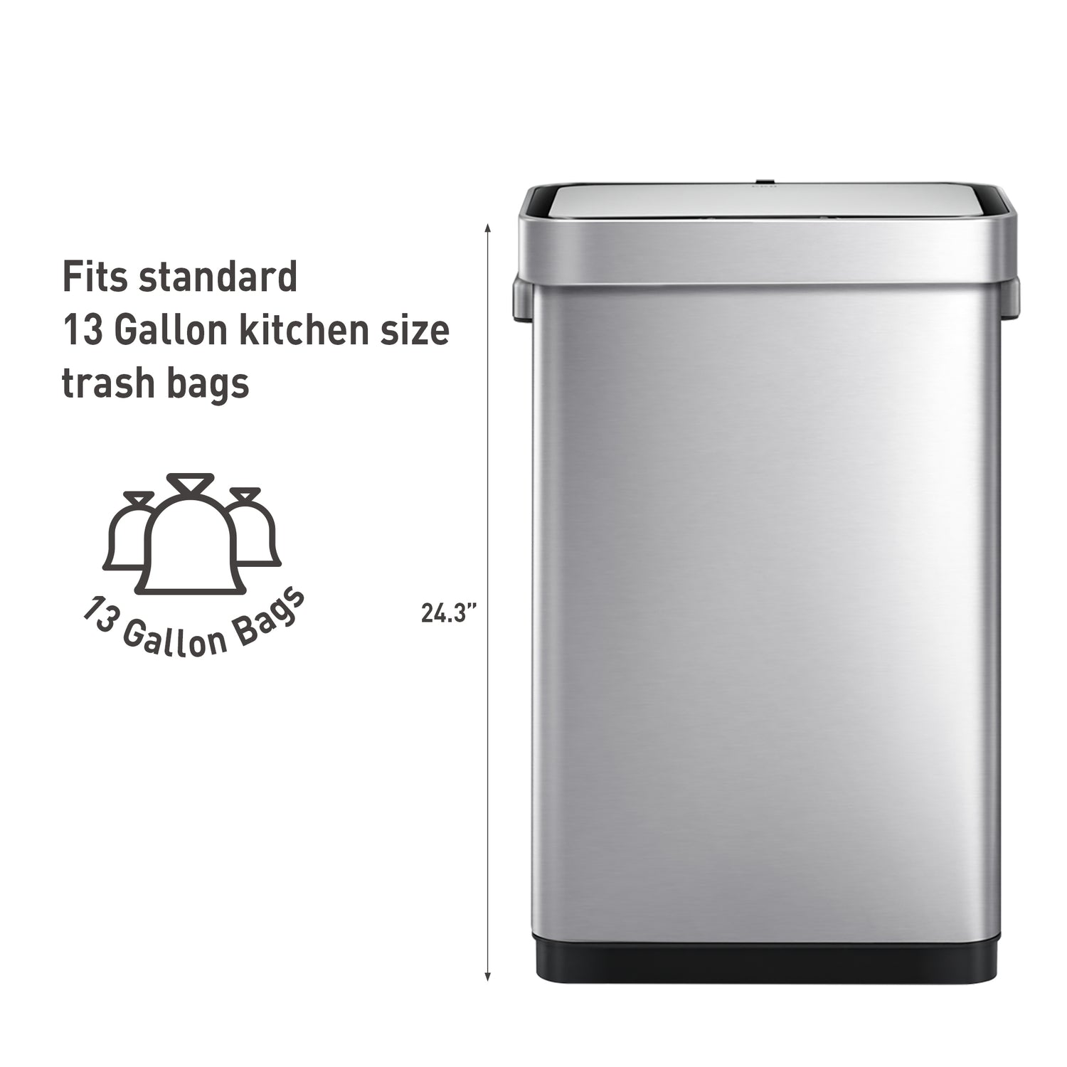 Deluxe Mirage T Sensor Bin 50L