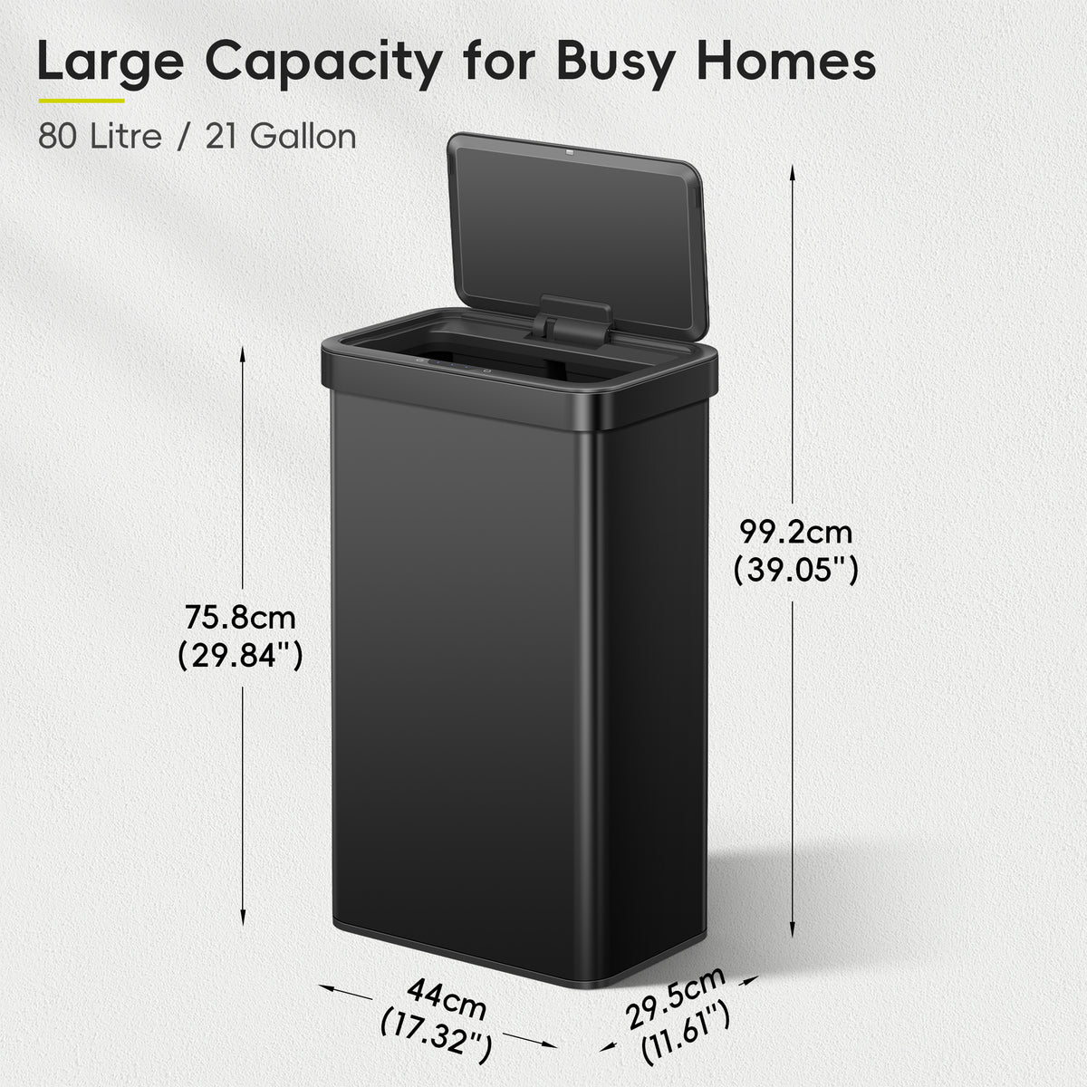 Econova Sensor Bin 80L