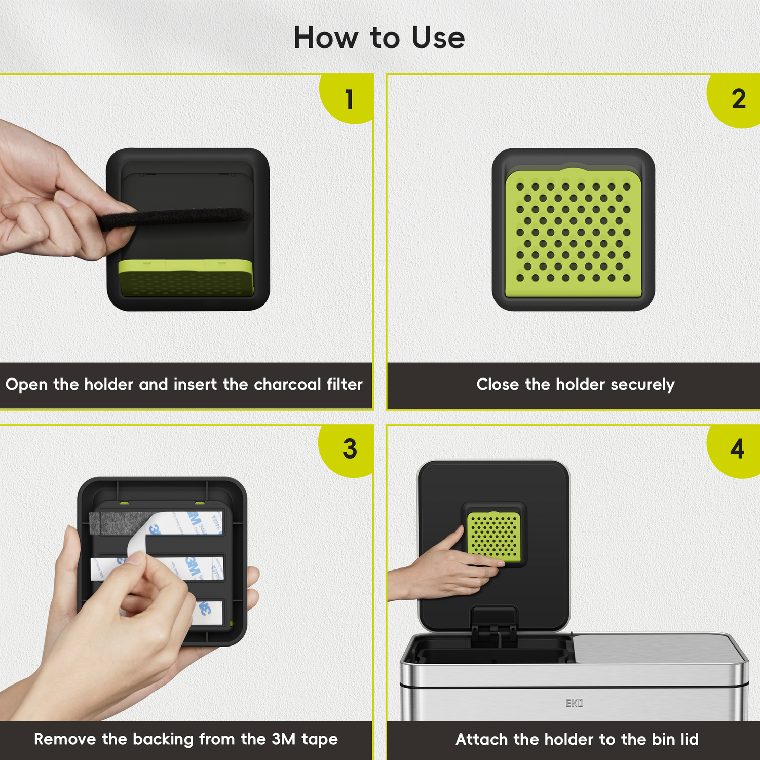 Carbon Odour Filter Starter Pack