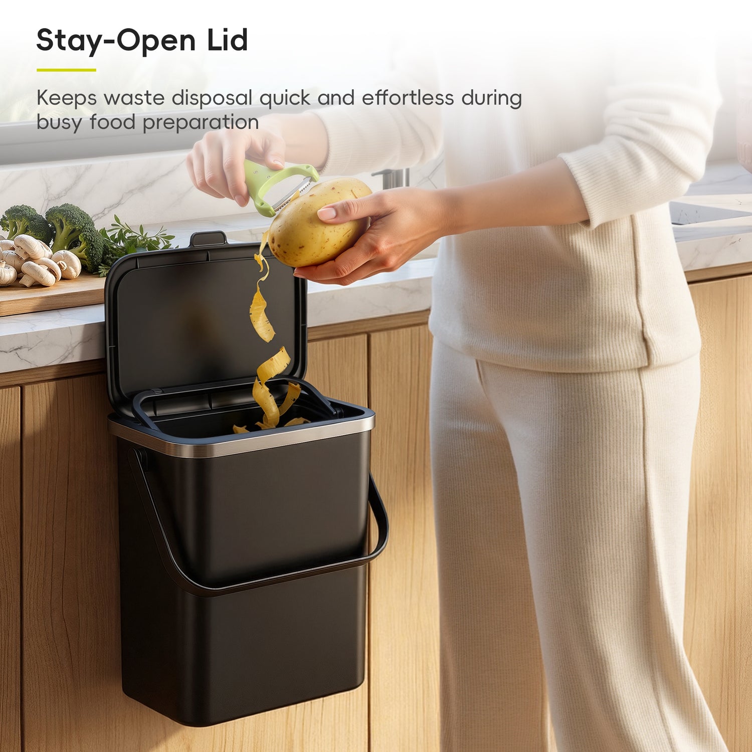 Puro Plus Food Waste Caddy 10L