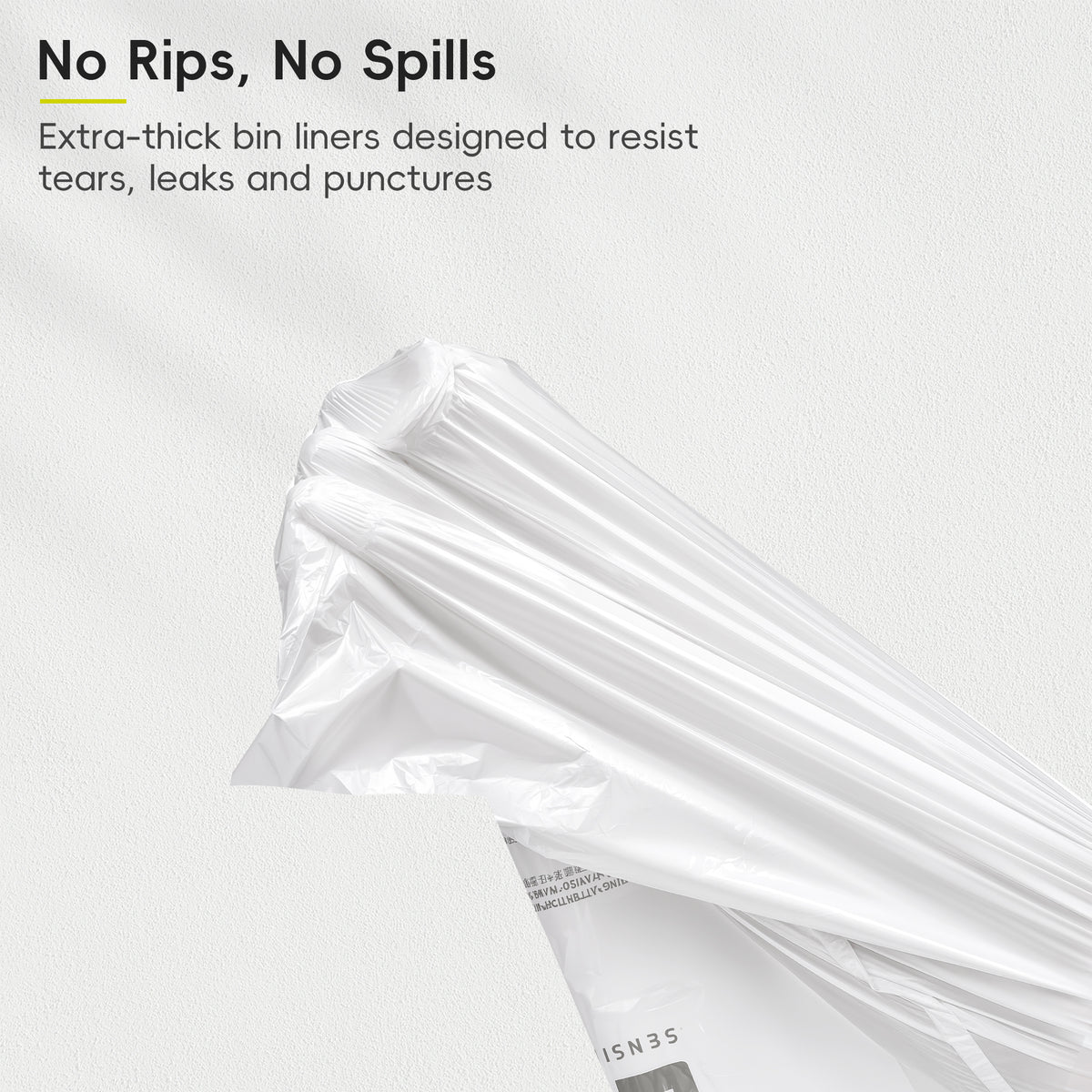 Size N Bin Liners 40L-45L, 20 bags
