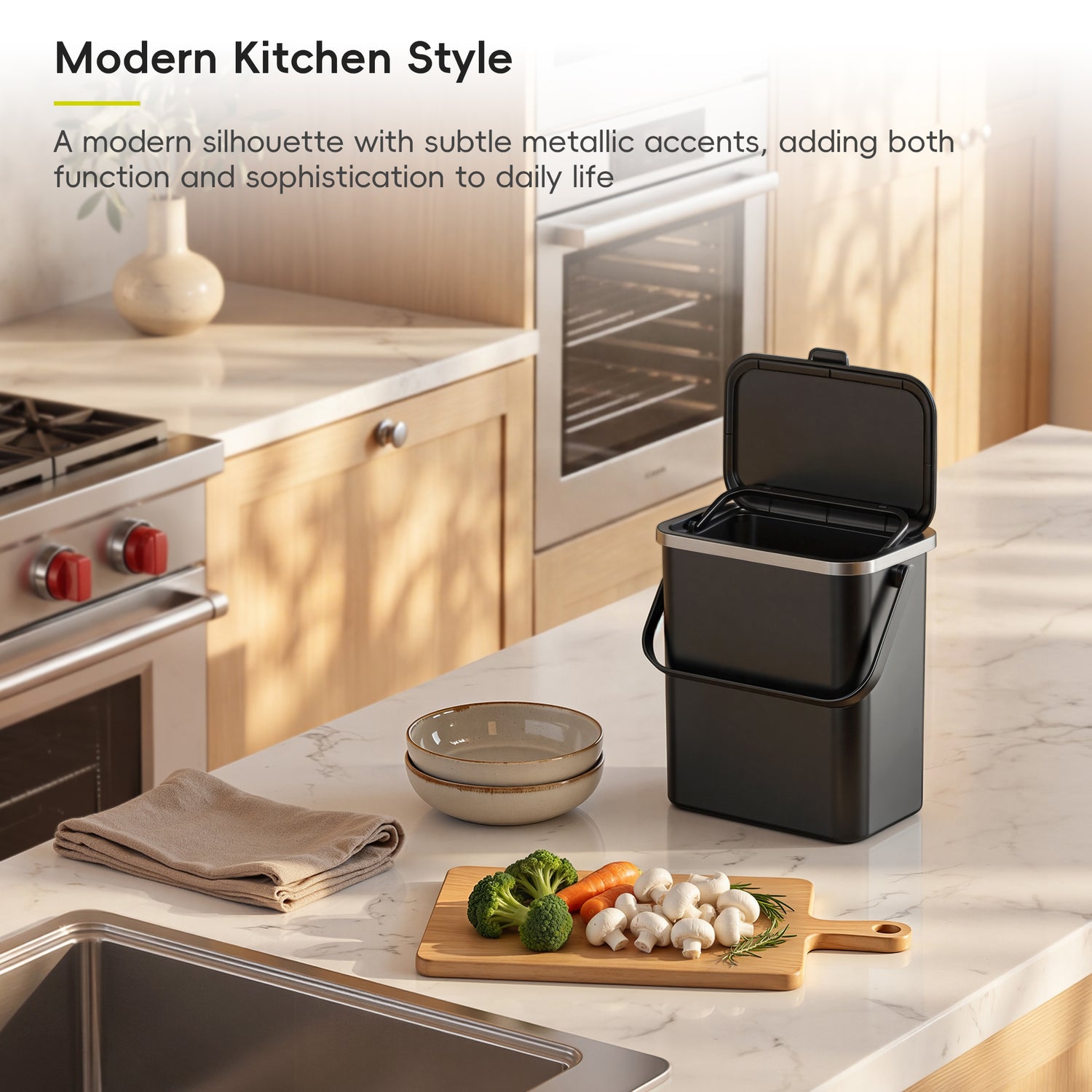Puro Plus Food Waste Caddy 10L