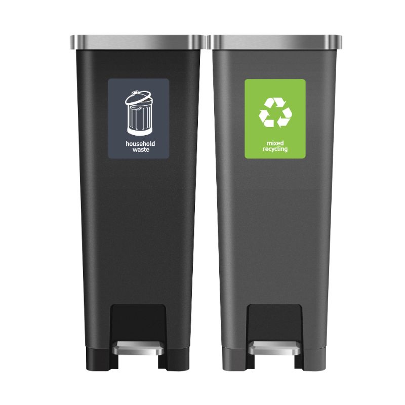 Hana Recycling Pedal Bin 30L