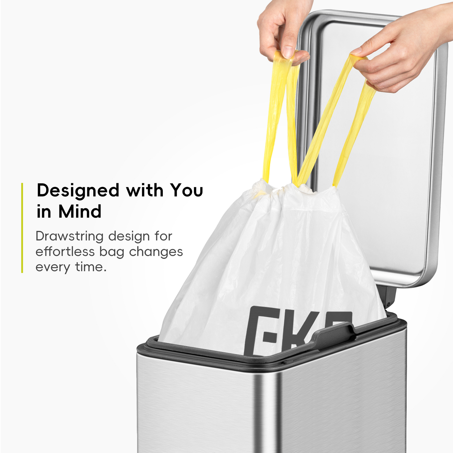 3 Pack of Size B Bin Liners 7L-10L
