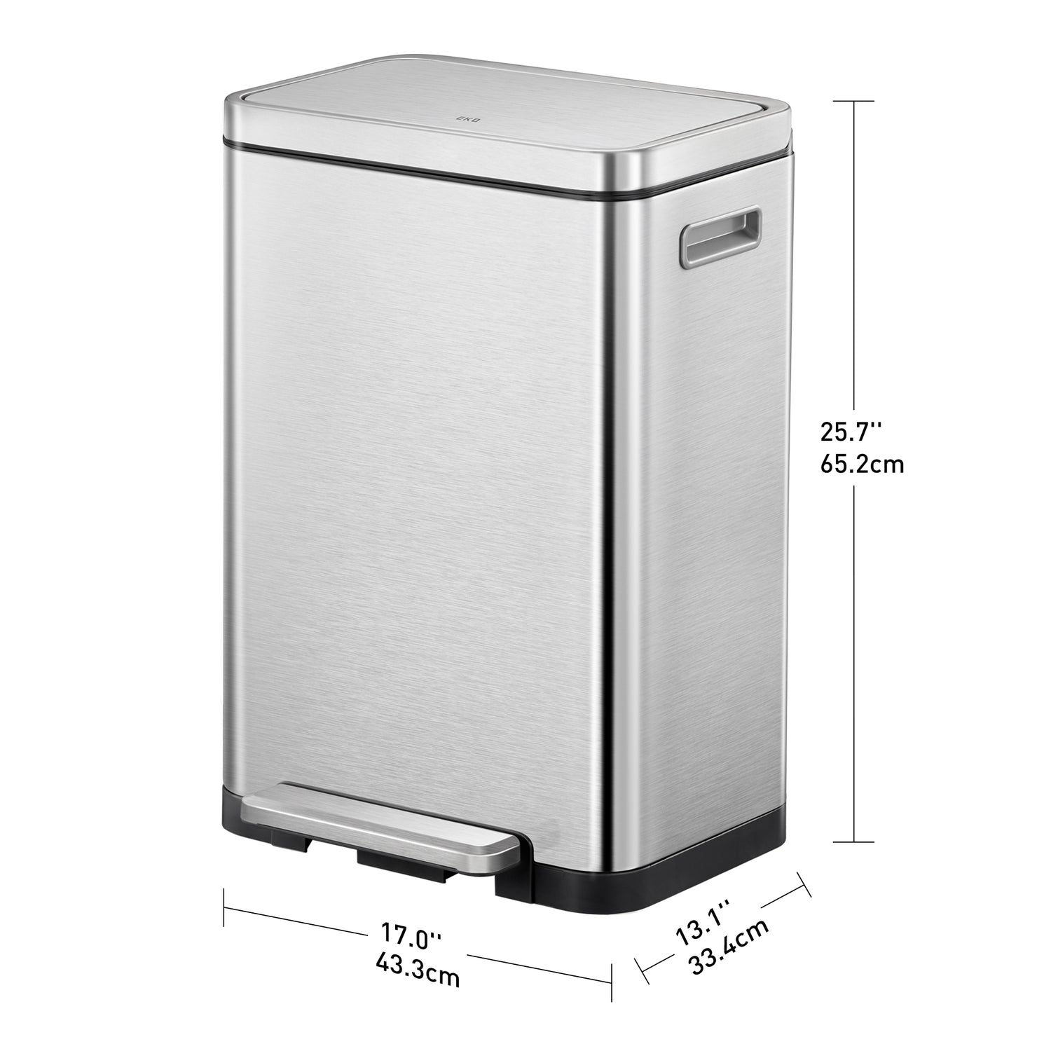 X Cube Recycling Pedal Bin 20L+20L – EKO Home1