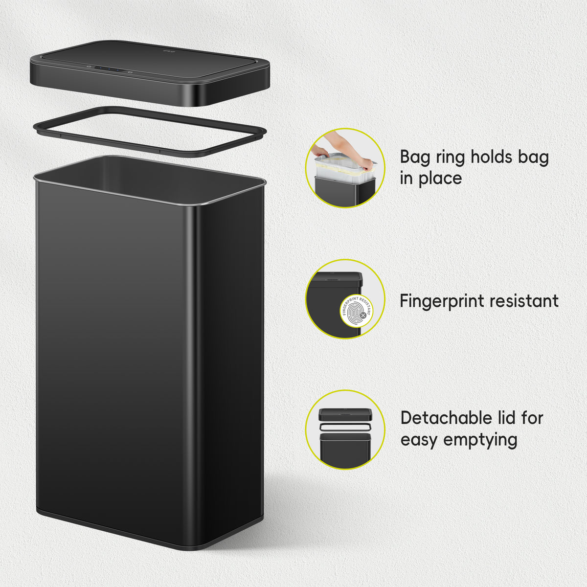 Econova Sensor Bin 80L