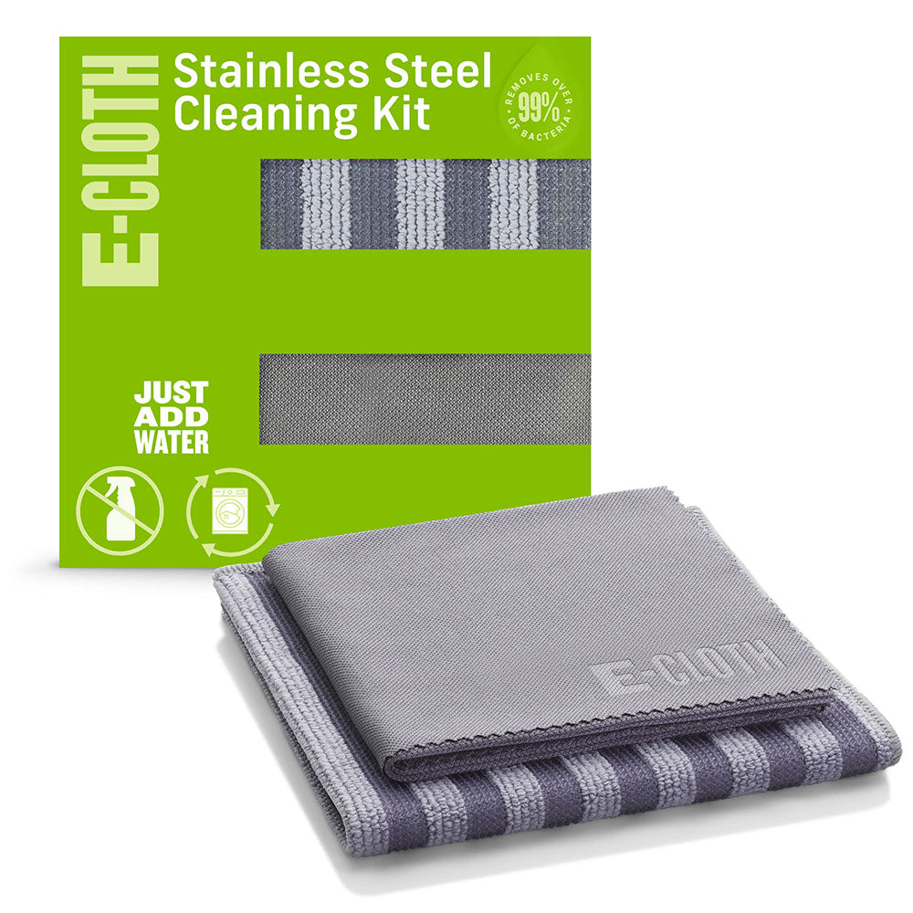 E Cloth Stainless Steel Cleaning Pack