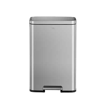 large capacity Madison recycling bin with carry handle and deodorising compartment